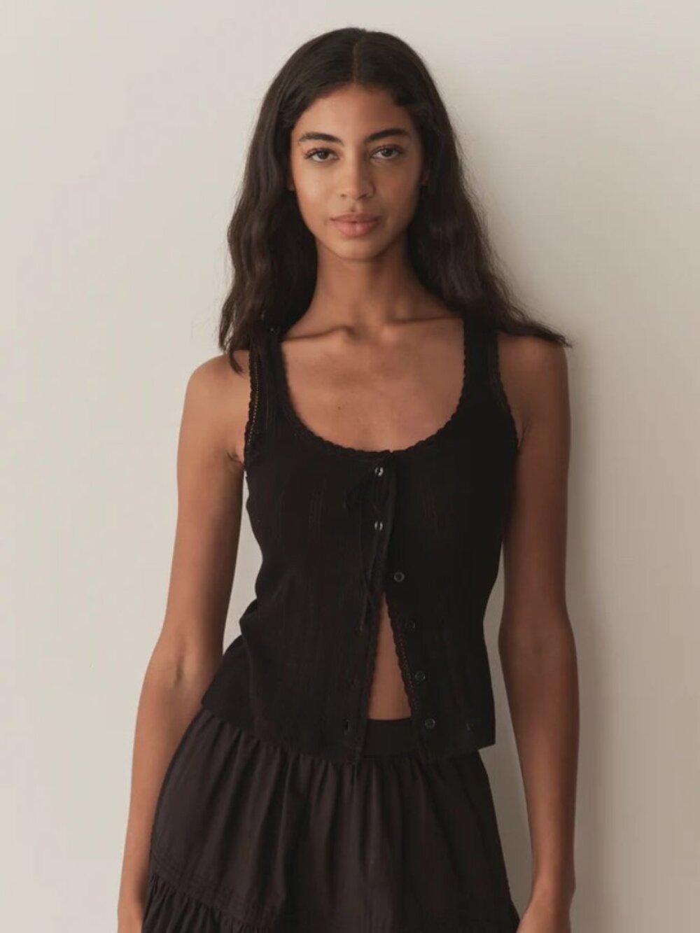 Doen Lois Pointelle Tank